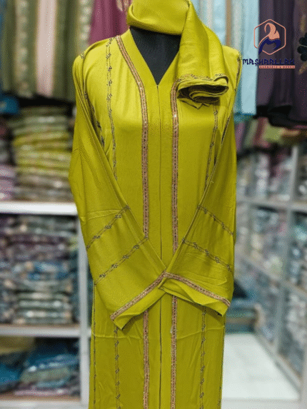 প্রিমিয়াম জাফরান কাপড়ের এক পার্ট লেইছ