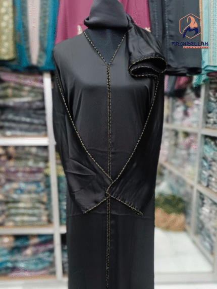 প্রিমিয়াম জাফরান(লাক্সারী) ফেব্রিক্স +ক্রিস্টাল লেইছ